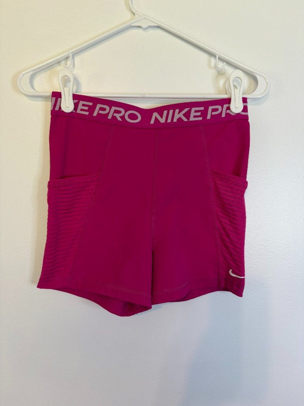 Nike Pro Dri-Fit Hot Pink Bodycon Athletic Shorts